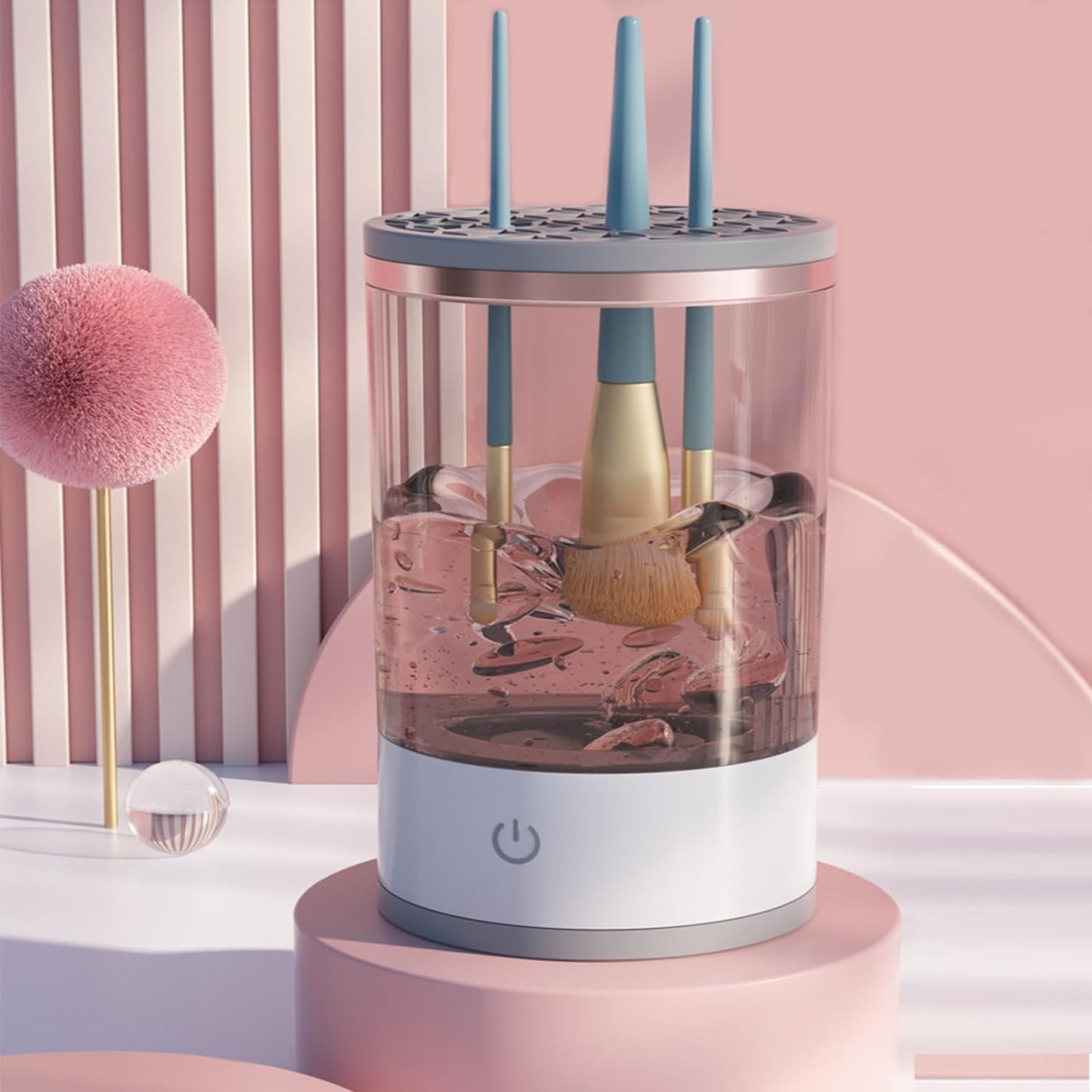 Nettoyeur automatique de pinceaux de maquillage Loopily™