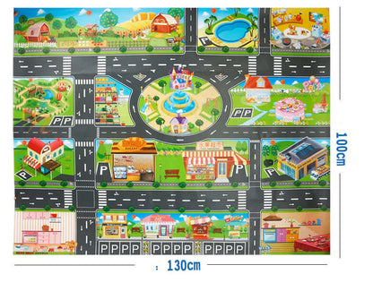 Loopily™ Tapis de Jeu Véhicules