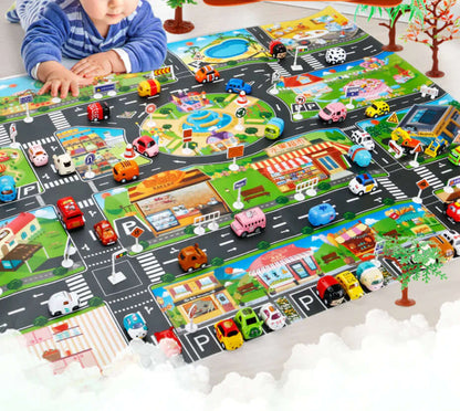 Loopily™ Tapis de Jeu Véhicules