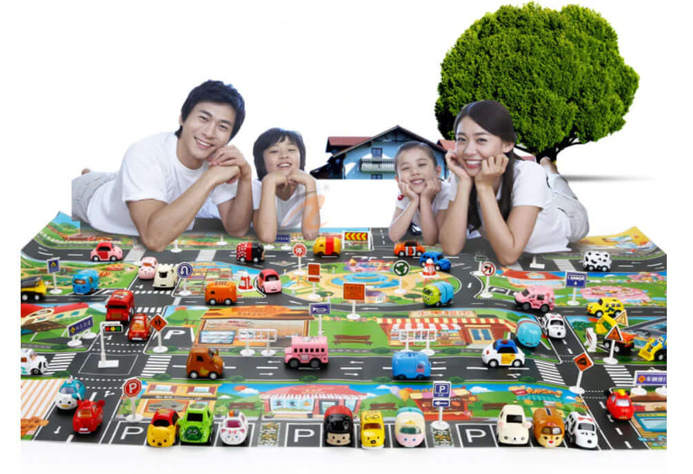 Loopily™ Tapis de Jeu Véhicules